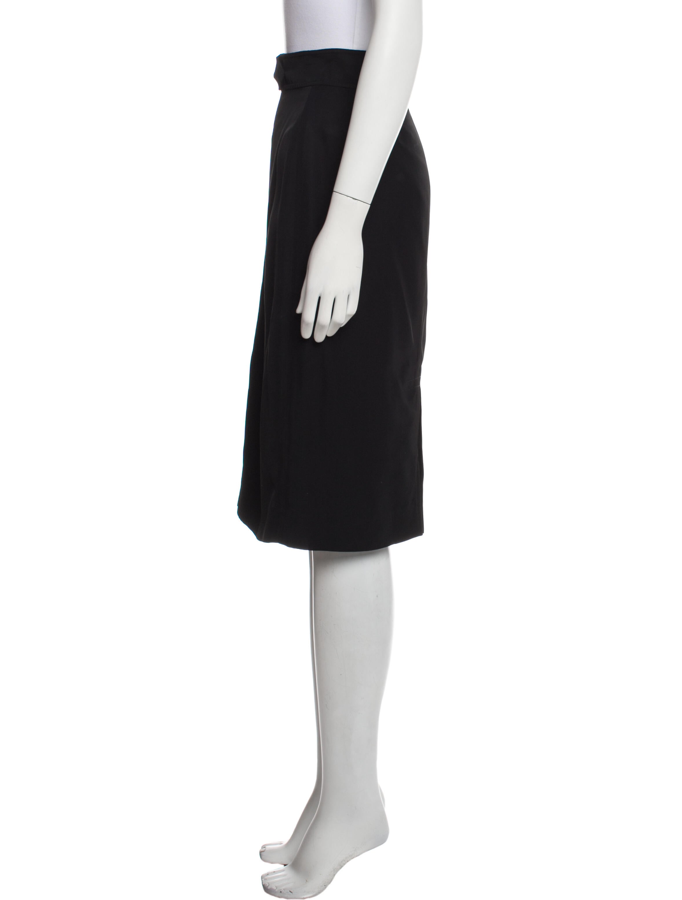 Yves Saint Laurent Rive Gauche Vintage Knee-Length Skirt
